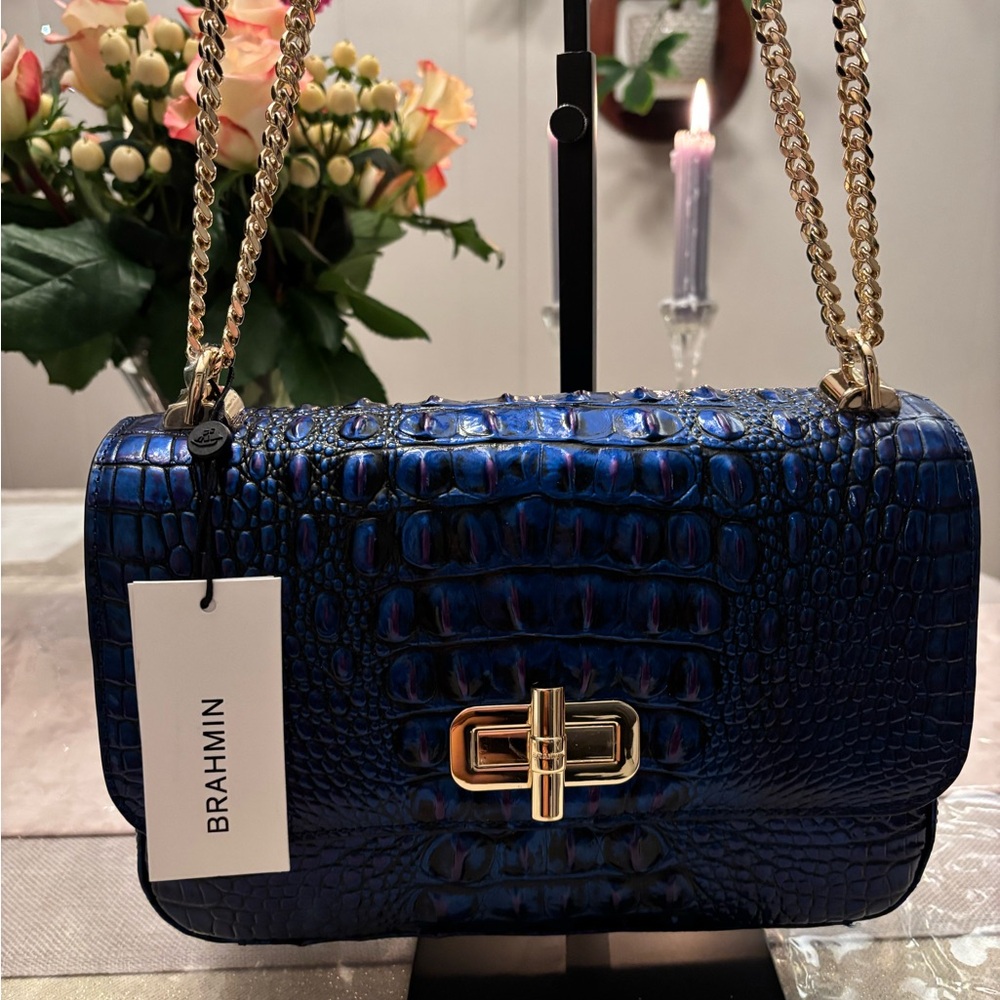 Brahmin Rosalie handbag candy one as a Crossbody or a shoulder bag